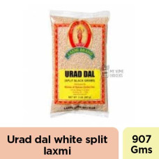 URAD DAL WHITE SPLIT LAXMI - 907 GMS / 2 LBS