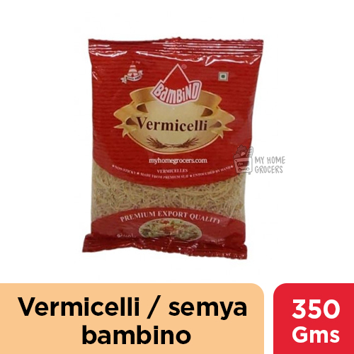 VERMICELLI / SEMYA /  SEMIA / SEMAIN - BAMBINO - 350 GMS VERMICELLI / SEMYA /  SEMIA / SEMAIN - BAMBINO - 350 GMS