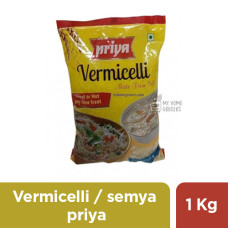 VERMICELLI / SEMYA / SEMIA / SEMAIN -  PRIYA - 1 KG / 2.2 LBS VERMICELLI / SEMYA / SEMIA / SEMAIN -  PRIYA - 1 KG / 2.2 LBS