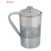 STEEL COPPER WATER JUG NO-4 - SAGA - 1 LIT  - 1 PC STEEL COPPER WATER JUG NO-4 - SAGA - 1 LIT  - 1 PC