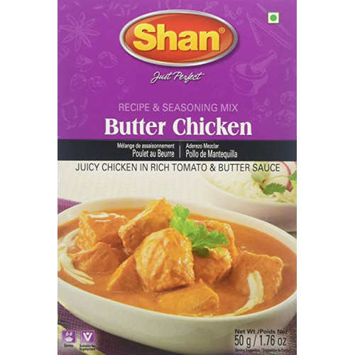 BUTTER CHICKEN MASALA SHAN - 50 GMS / 1.76 OZ