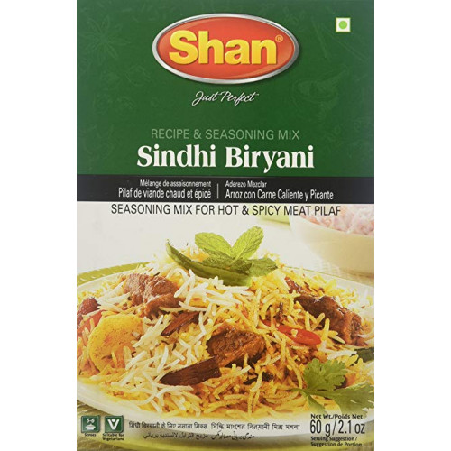 SINDHI BIRYANI MASALA SHAN - 60 GMS / 2.1 OZ