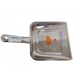 STAINLESS STEEL DUST PAN / SUPDI NO 3 - VIMAL - 1 PC
