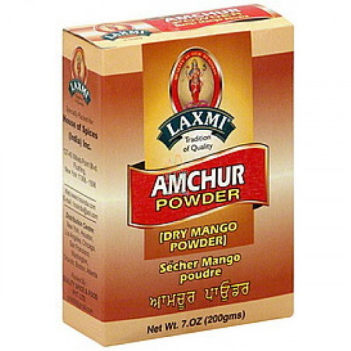 POWDER AMCHOOR / AAMCHUR / GREEN MANGO LAXMI - 200 GMS / 7 OZ POWDER AMCHOOR / AAMCHUR / GREEN MANGO LAXMI - 200 GMS / 7 OZ