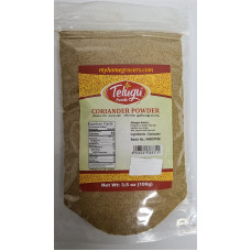 CORRIANDER / CORIANDER POWDER TELUGU - 100 GMS CORRIANDER / CORIANDER POWDER TELUGU - 100 GMS