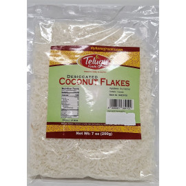 COCONUT FLAKES  TELUGU - 200 GMS / 7 OZ