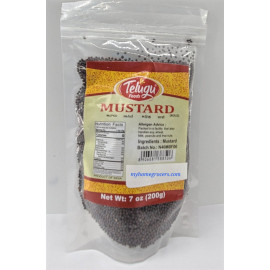 BOLD - MUSTARD / AAVAALU / SEEDS TELUGU - 200 GMS / 7 OZ