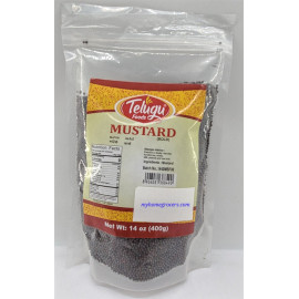 BOLD - MUSTARD / AAVAALU / SEEDS TELUGU - 400 GMS / 14 OZ
