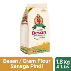 BESAN / GRAM FLOUR / SANAGA PINDI LAXMI - 1.8 KGS / 4 LBS