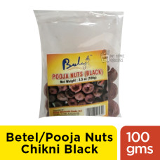 BETEL / POOJA NUTS CHIKNI BLACK 100 GMS