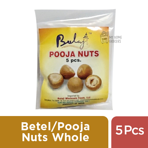 BETEL / POOJA NUTS WHOLE- 5 PIECES