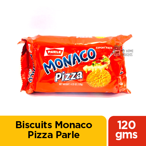 `BISCUITS MONACO PIZZA PARLE - 120 GMS/4.23 OZ `BISCUITS MONACO PIZZA PARLE - 120 GMS/4.23 OZ