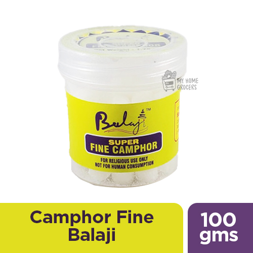 CAMPHOR FINE BALAJI - 100 GMS CAMPHOR FINE BALAJI - 100 GMS