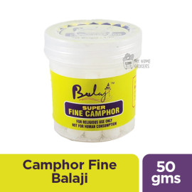 CAMPHOR FINE BALAJI - 50 GMS / 1.75 OZ