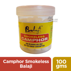 CAMPHOR SMOKELESS BALAJI - 100 GMS / 3.5 OZ