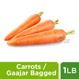 CARROTS  / GAAJAR BAGGED - 1 LB
