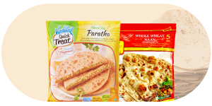 Frozen Naan, Chapati & More