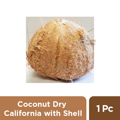 COCONUT DRY CALIFORNIA  WITH SHELL / POOJA / NARIYAL - 1 PC COCONUT DRY CALIFORNIA  WITH SHELL / POOJA / NARIYAL - 1 PC