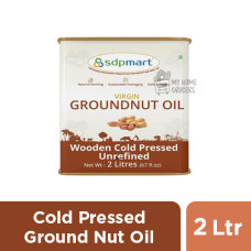COLD PRESSED GROUNDNUT / PEANUT OIL SDPMART - 2 LTR