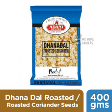 DHANA DAL ROASTED / ROASTED CORIANDER SEEDS (MOUTH FRESHNER) / MUKHWAS  ADANI - 400 GMS
