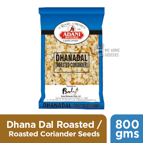 DHANA DAL ROASTED / ROASTED CORIANDER SEEDS (MOUTH FRESHNER) / MUKHWAS  ADANI- 800 GMS DHANA DAL ROASTED / ROASTED CORIANDER SEEDS (MOUTH FRESHNER) / MUKHWAS  ADANI- 800 GMS