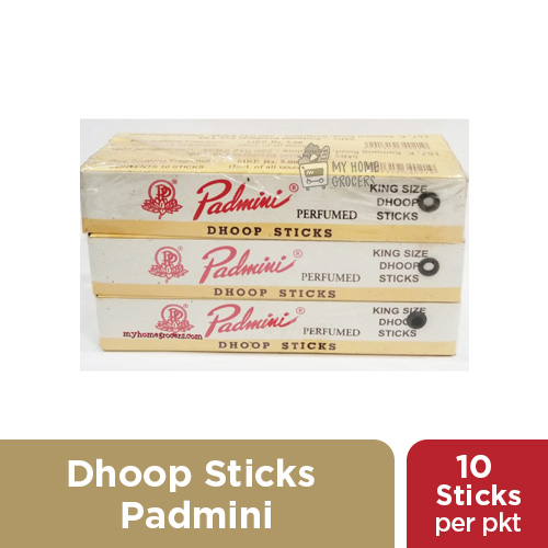DHOOP STICKS PADMINI - 1 PKT / 10 STICKS PER PKT