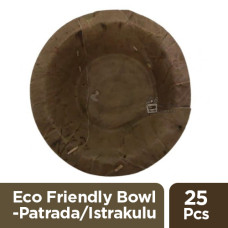 ECO FRIENDLY BOWL - PATRADA / ISTRAKULU - 6251 - 25 PCS