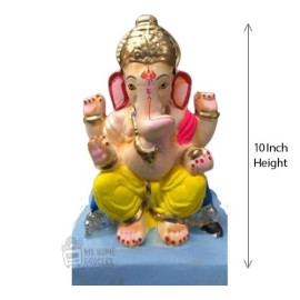 ECO FRIENDLY- SRI GANESHJI IDOL (1009) - 10 INCHES