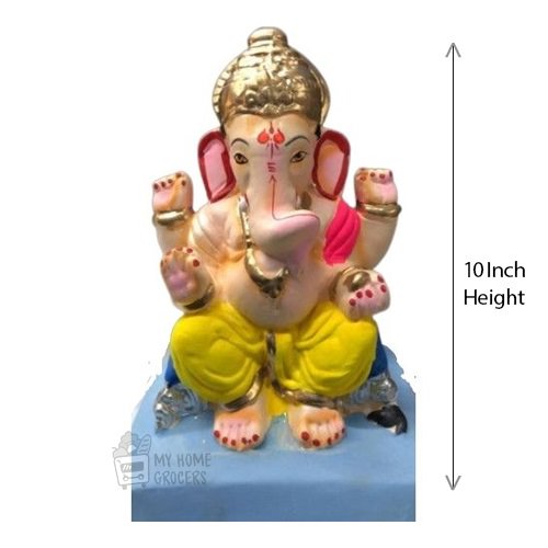 ECO FRIENDLY- SRI GANESHJI IDOL (1009) - 10 INCHES ECO FRIENDLY- SRI GANESHJI IDOL (1009) - 10 INCHES