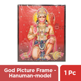 GOD PICTURE FRAME - HANUMAN-MODEL 2 - 1 PC
