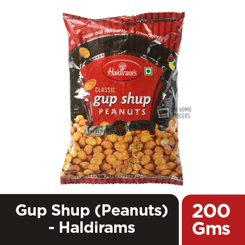 GUP SHUP ( PEANUTS ) - HALDIRAMS - 200 GMS GUP SHUP ( PEANUTS ) - HALDIRAMS - 200 GMS