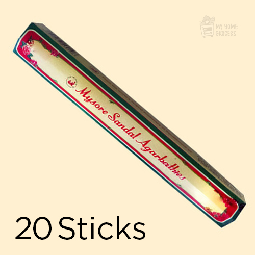 INCENSE STICKS / AGAR BATTI SANDAL MYSORE SANDAL - 20 STICKS