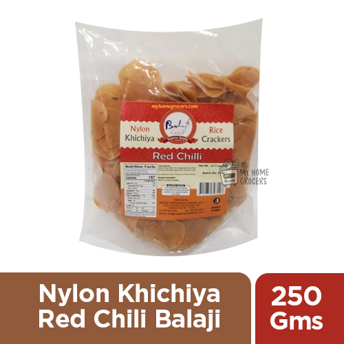 NYLON KHICHIYA RED CHILI BALAJI - 250 GMS / 8.77 OZ