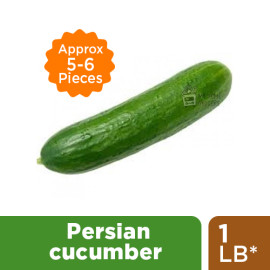PERSIAN CUCUMBER - 1.0 LB* (APPROX 5-6 PIECES)