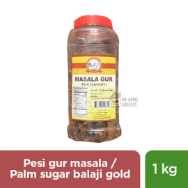 `PESI GUR MASALA / PALM SUGAR BALAJI GOLD - 1 KG