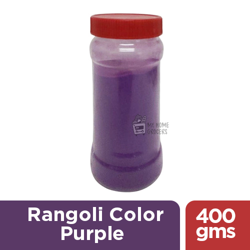 RANGOLI COLOR PURPLE 400 GMS - 1 BOTTLE