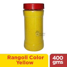 RANGOLI COLOR YELLOW 400 GMS - BOTTLE RANGOLI COLOR YELLOW 400 GMS - BOTTLE