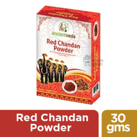 RED CHANDAN POWDER ANCIENT VEDA - 30 GMS / 1 OZ