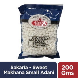 SAKARIA - SWEET MAKHANA SMALL ADANI - 200 GMS / 7 OZ