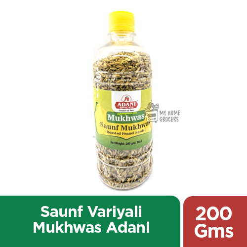 SAUNF VARIYALI MUKHWAS ADANI - 200 GMS SAUNF VARIYALI MUKHWAS ADANI - 200 GMS