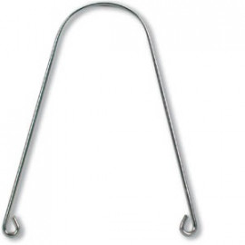 TONGUE CLEANER / SCRAPPER ( STAINLESS STEEL )  - 1 PC