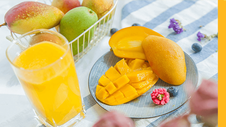 mangoes for breakfast, lunch 