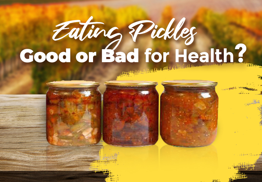 Eating pickles good or bad for health?
